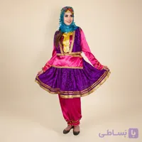 لباس قاجار شلیته شلوار مخملی زنانه