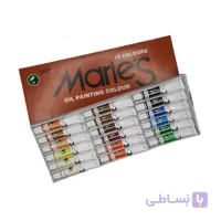 رنگ روغن ماریس(کله اسبی) 18 رنگ