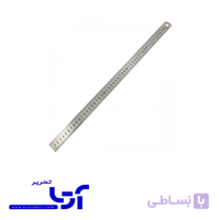 خط کش فلزی