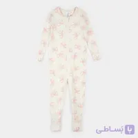 سرهمی زیپی دخترانه پاپیون صورتی وارداتی