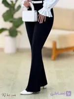 شلوار دمپا دبل مازراتی مشکی کد: 470005