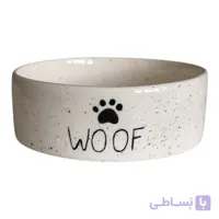 ظرف آب و غذای سگ مدل woof