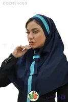 مقنعه کراواتی | ربان دار | کد 4009