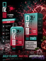 یکبار مصرف برو فاگ ۱۱۰۰۰ پاف آدامس انار | Bro Fog 11000 Puff