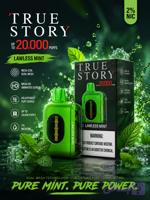 یکبار مصرف ترو استوری20,000 نعنا| TRUESTORY 20,000 LAWLESS MINT