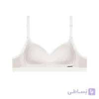 سوتین ورزشی دخترانه اسفنجی لایه دار پرسی دستک سوزنی کاپ A ضد تعریق - رستن