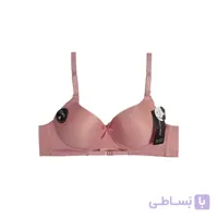 سوتین اسفنجی دخترانه فنردار نیم جک سوزنی سگکدار کاپ A - رستن