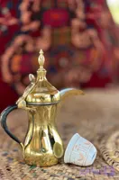 دله قهوه ۲۸ سانت رسلان اصل سوریه – کیفیت عالی و طرح سنتی