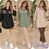 شومیز مانتویی شانتون سایز۱و۲ شایلین