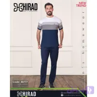 ست لباس راحتی مردانه هیراد مدل تیشرت و شلوار کد 40777