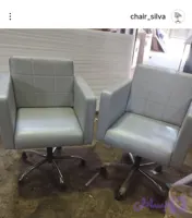 صندلی ارایشگاهی چهار گوش