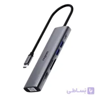 هاب 7 پورت USB-C رپو (Rapoo) مدل XD71
