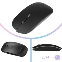 ماوس بی سیم کینگ استار مدل KM630BRW رنگ نقره ای