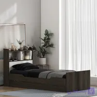 تخت‌خواب ملامینه یک نفره اعیان مدل FH986 سایز 90 * 200 سانتی‌متر