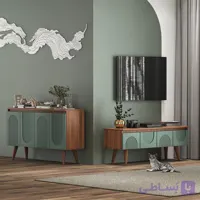 سرویس کنسول و میز تلویزیون اعیان مدل FH979 مجموعه دو عددی