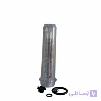 شیشه رویی فلومتر رگلاتور (مانومتر) Ar/CO2 و متعلقات داخلی توان جم مدل TJP 0029