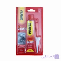 چسب سیلیکونی همه کاره شفاف 85 گرمی کاسپین