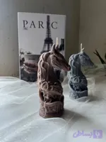 شمع طرح اسب کاوالی