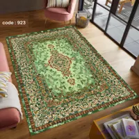 روفرشی کشدار مخمل شانل کلاسیک سبز
