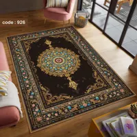 روفرشی کشدار مخمل شانل قهوه‌ای کلاسیک