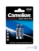 باتری نیم‌قلمی AAA کملیون R03P Heavy Duty  شرینک (4عددی)