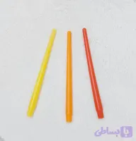 شمع قلمی ساده 30 سانت بسته 3 عددی رنگ پاییزی