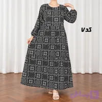 پیراهن ساحلی زنانه پارچه وارداتی طرح آیدایی CH2349