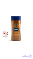 روغن ژل بدن شاین دار مدل گلدن هاور گلو حاوی کره کاکائو و وانیل حجم ۲۰۰ میل