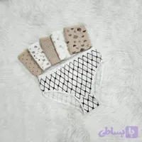 شورت نخی زنانه با کش نازک