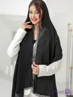 شال جت بلک برشکا کار شده پک 100 تایی