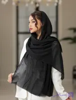 شال برشکا تیغ ماهی سوپرنخ مشکی تک سری 50 تایی