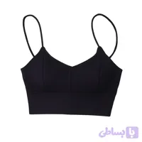 نیم تنه ورزشی زنانه مدل لیزری پشت ضربدری
