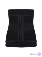 گن شکم بند جلو قزن دار دوبل ژله ای کد 3011 مشکی - فروشگاه اینترنتی آرتان بافت