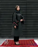 مانتو مجلسی ژاکارد مثلثی