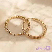 گوشواره حلقه‌ای خاویار ژوپینگ