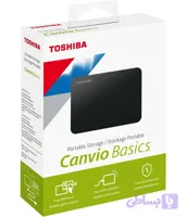 هارد اکسترنال توشیبا مدل بیسیک ظرفیت ۷۵۰ گیگابایت( با گارانتی ۶ماهه) استوک