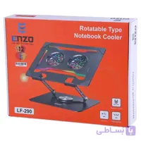 کول پد و استند لپ تاپ و تبلت 2 فن گیمینگ انزو Enzo LF-290