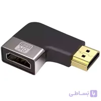 تبدیل نری به مادگی HDMI 8K فلت 90 درجه Left دی نت D-NET