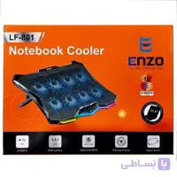 کول پد لپ تاپ گیمینگ 8 فن انزو Enzo LF-801