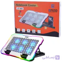 کول پد لپ تاپ گیمینگ 6 فن انزو Enzo LF-665