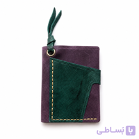 جاکارتی چرمی دست‌دوز با جای اسکناس و کارت مدل آنتو | گالری چرم شیلان