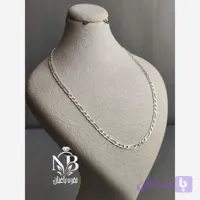 زنجیر نقره عیار 925 طرح ونیزی طول 50 سانتیمتر