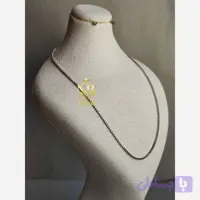 زنجیر نقره عیار 925 طرح ونیزی رنگ ثابت دارای روکش ابکاری رادیوم