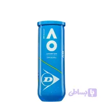 توپ تنیس دانلوپ Dunlop AUSTRALIAN OPEN – بسته ۴ عددی (اورجینال - ۲۰۲6)