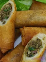 رول گوشت و قارچ