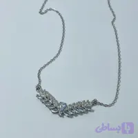 گردنبند طرح برگ زنانه - گالری اموسی