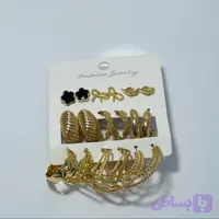 گوشواره پکی طرح طلا
