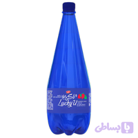 کاله لاکی یو آب گازدار با طعم توت فرنگی 1000 میل