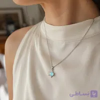 گردنبند استیل ضدزنگ مدل ستاره قطبی