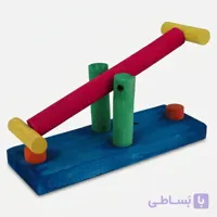 اسباب بازی آموزشی پرندگان مدل الاکلنگ چوبی